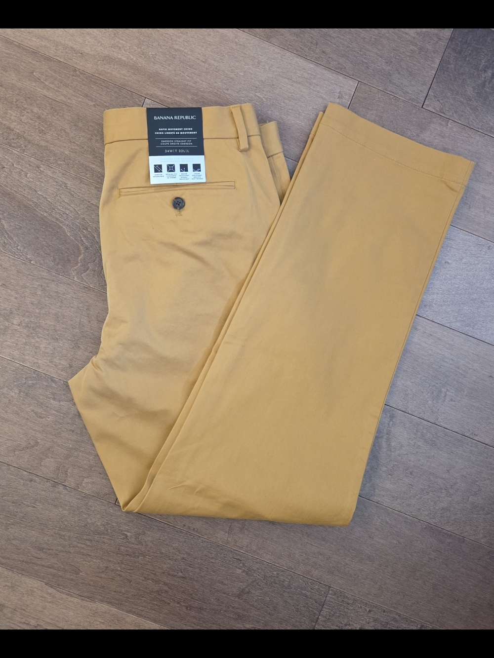 Banana Republic Men's Chino Pants - Mustard